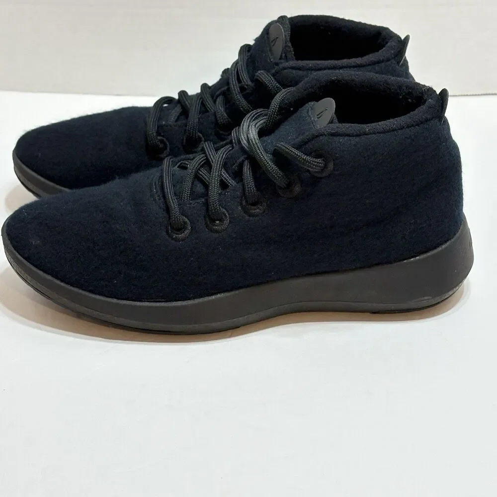 Allbirds Womens Wool Runner-up Mizzles Sneakers US 8 Savannah Night High Top